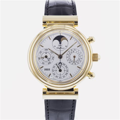 iwc da vinci perpetual calendar chronograph iw3750-03|IWC Da Vinci Perpetual Calendar .